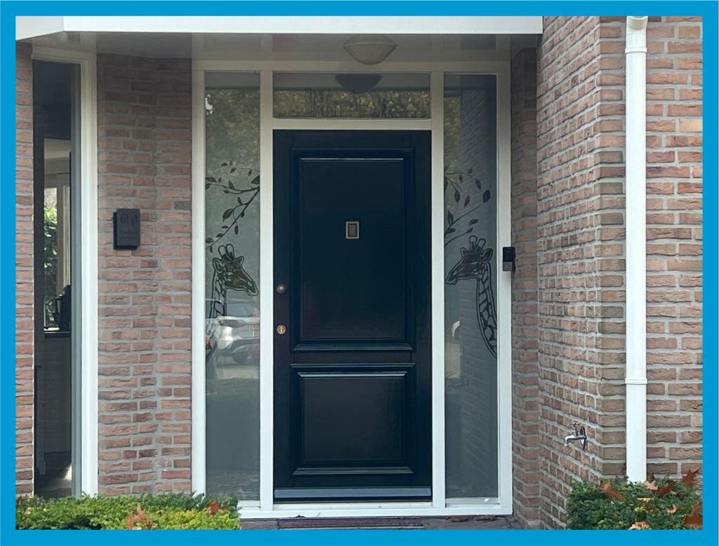 Raamfolie met dieren