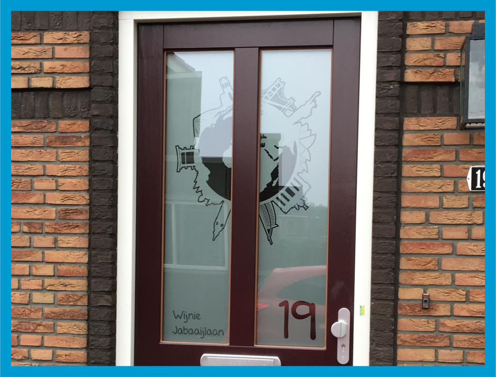 Raamfolie voor nieuwbouwwoningen